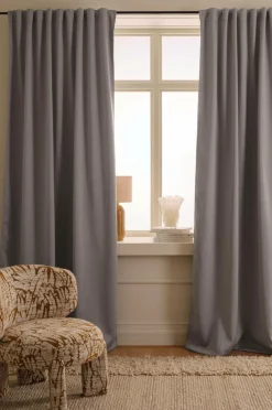 Ellos Home Mørklægningsgardin Maida 1 stk. Grå Online