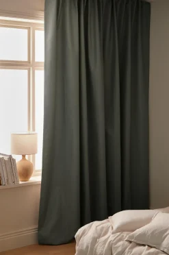 Ellos Home Mørklægningsgardin Hedda Wide 1-pak Grøn Sale