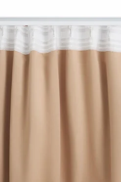 Ellos Home Mørklægningsgardin Smooth ekstra bred, 1 stk. Rustbrun New