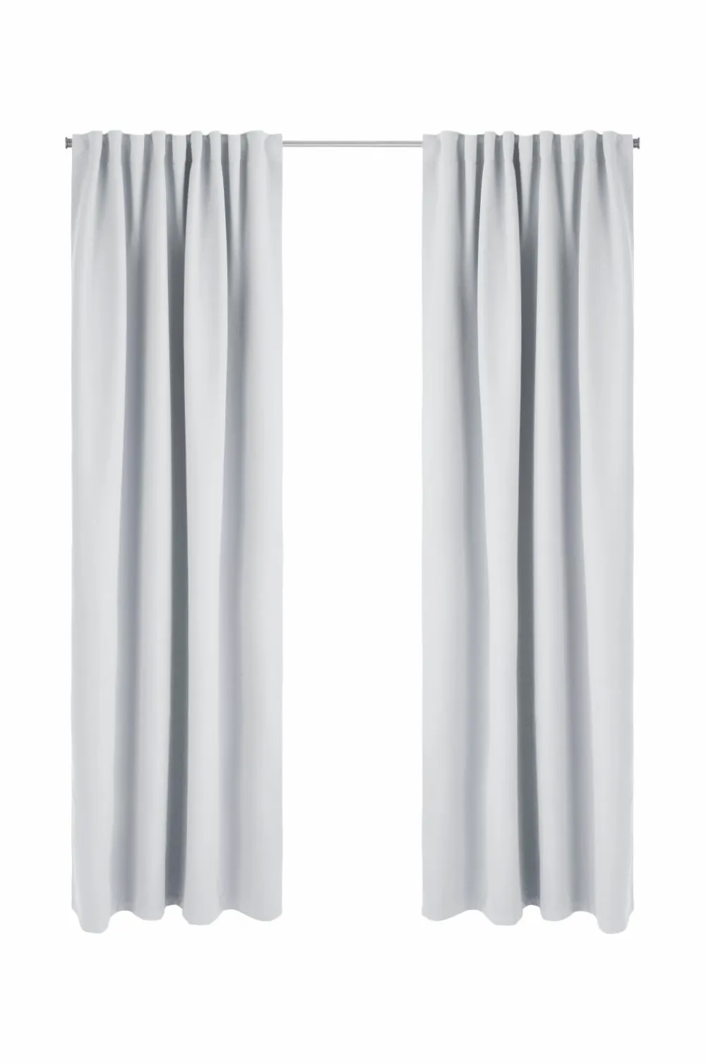 Ellos Mørklægningsgardiner>Home Mørklægningsgardin Elena 1 stk Gråhvid