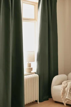 Ellos Mørklægningsgardiner>Home Mørklægningsgardin Hedda 1-pak Grøn