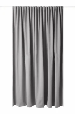 Ellos Persienner|Gardinlængder Med Rynkebånd>Home Mørklægningsgardin Maida Wide ekstra bred 1 stk. Grå