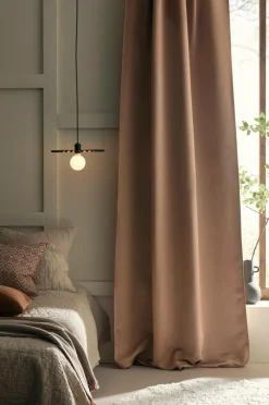 Ellos Home Mørklægningsgardin Daniella 1-pak Rust Outlet