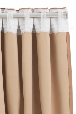 Ellos Home Mørklægningsgardin Daniella 1-pak Rust Outlet