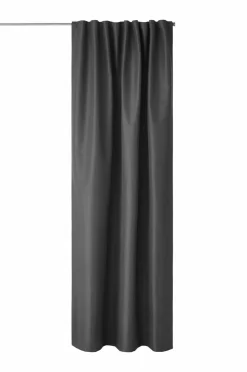 Ellos Home Mørklægningsgardin Hedda 1-pak Antracitgrå Clearance