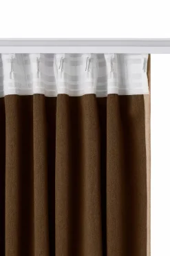 Ellos Home Mørklægningsgardin Maida Wide ekstra bred 1 stk. Rostbrun Hot