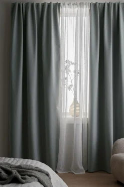 Ellos Home Mørklægningsgardin Elisa 1 stk Grey/blue Best