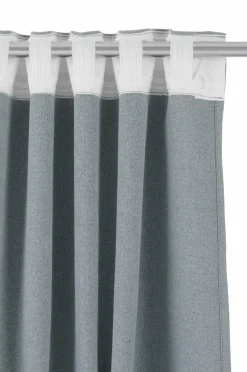 Ellos Home Mørklægningsgardin Elisa 1 stk Grey/blue Best