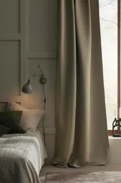 Ellos Home Mørklægningsgardin Daniella 1-pak Beige Discount