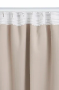 Ellos Home Mørklægningsgardin Daniella 1-pak Beige Discount