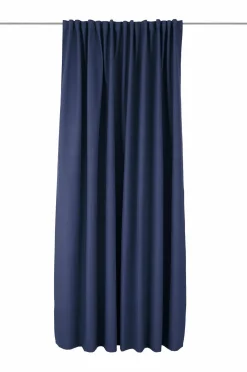 Ellos Home Mørklægningsgardin Cara Wide 1 stk Marineblå New