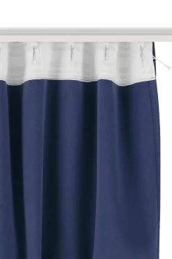 Ellos Home Mørklægningsgardin Cara Wide 1 stk Marineblå New