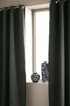 Ellos Gardiner Med Sejlring|Mørklægningsgardiner>Home Mørklægningsgardin Iben med sejlringe, 1 stk. Forged iron