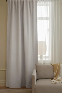 Ellos Home Mørklægningsgardin Ines 1-pak Hvid Discount
