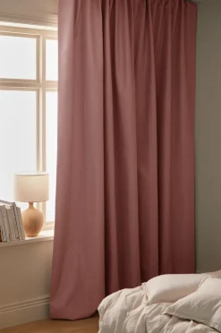 Ellos Mørklægningsgardiner>Home Mørklægningsgardin Hedda Wide 1-pak Rosa