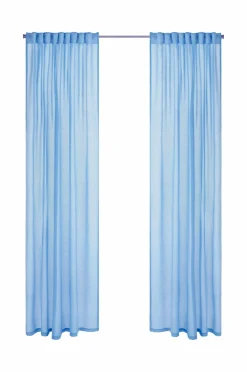 Ellos Gardinlængder Med Rynkebånd>Home Multibåndsgardin Penny 2-pak Blå