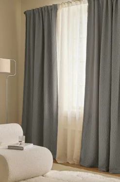 Ellos Mørklægningsgardiner>Home Multibåndsgardin Shelby Lysafskærmning 1-pak Grey