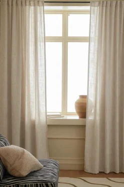 Ellos Home Multibåndsgardin Olinda 2-pak Cremehvid Hot