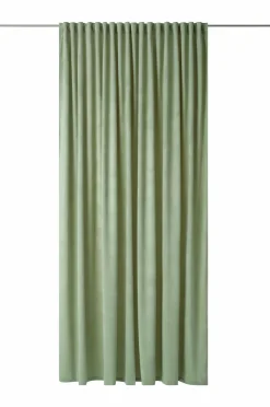 Ellos Persienner|Velourgardiner>Home Multibåndslængd Nora dobbelt bredde, 1 stk. Lysegrøn