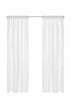 Ellos Home Multibåndsgardin Alexandra 2-pak Mat hvid hvid Outlet