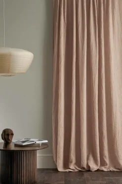 Ellos Gardinlængder Med Rynkebånd>Home Multibåndsgardin Junie Wide ekstra bred 1-pak Rustorange