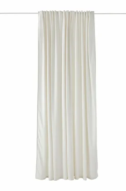 Ellos Persienner|Velourgardiner>Home Multibåndslængd Nora dobbelt bredde, 1 stk. Mat hvid hvid