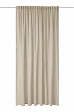 Ellos Persienner|Gardinlængder Med Rynkebånd>Home Multibåndsgardin Elly Wide i genanvendt halvlinned ekstra bred 1-pak Linen beige