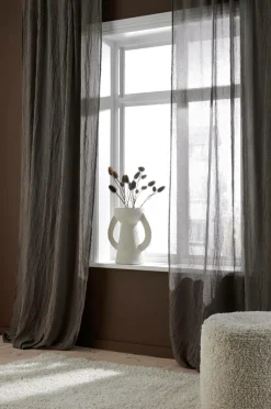 Ellos Home Multibåndsgardin Junie 2-pak Brungrå Online