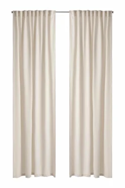 Ellos Gardinlængder Med Rynkebånd>Home Multibåndsgardin Susanne 2-pak Varm grå