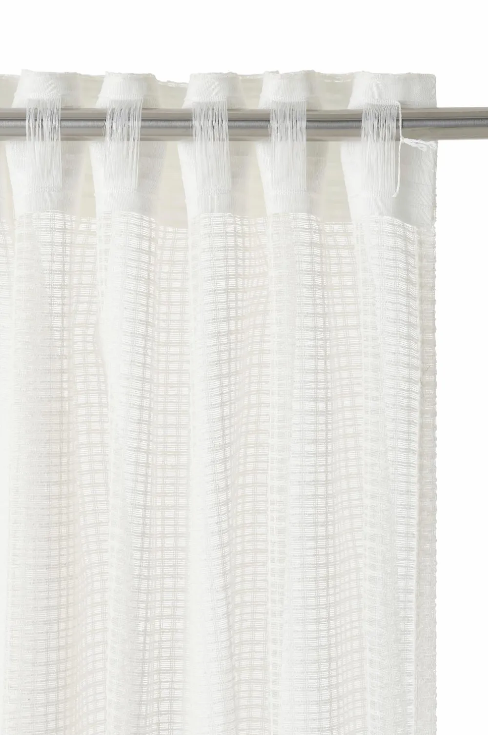 Ellos Gardinlængder Med Rynkebånd>Home Multibåndsgardin Edda 2-pak Hvid