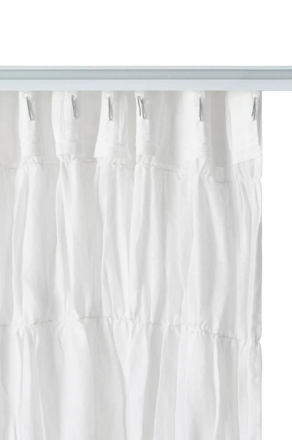Ellos Gardinlængder Med Rynkebånd|Mørklægningsgardiner>Home Multibåndsgardin Evita Pleatingtape Curtains 2-pak Hvid
