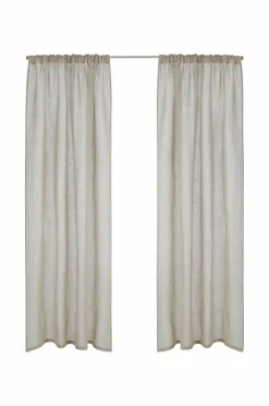 Ellos Hørgardiner>Home Multibåndsgardin Kara 2-pak Lærredsbeige