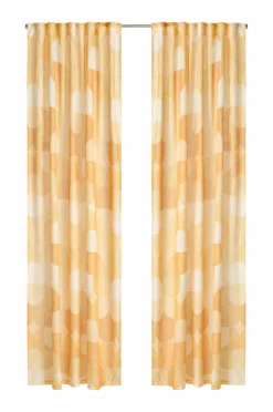 Ellos Home Multibåndsgardin Selene 2-pak Gul Clearance