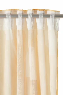 Ellos Home Multibåndsgardin Selene 2-pak Gul Clearance