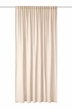 Ellos Gardinlængder Med Rynkebånd>Home Multibåndsgardin Elly Wide i genanvendt halvlinned ekstra bred 1-pak Cremet hvid