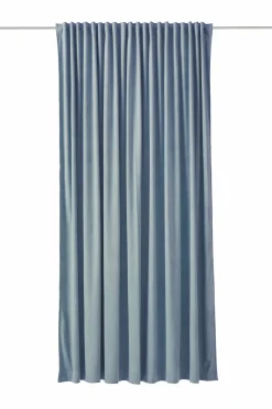 Ellos Velourgardiner>Home Multibåndslængd Nora dobbelt bredde, 1 stk. Lyseblå
