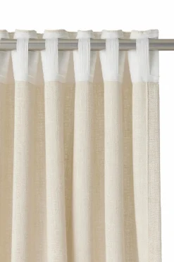 Ellos Home Multibåndsgardin Olinda Wide Ekstra bred 1-pak Cremet hvid Online