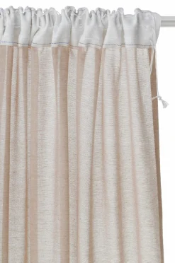 Ellos Home Multibåndsgardin Penny 2-pak Beigemeleret Sale