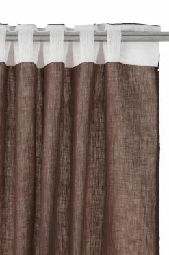 Ellos Home Multibåndslængde Malva Wide ekstra bred, 1 stk. i 100% hør Brun Discount