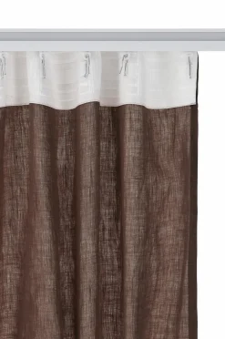 Ellos Home Multibåndslængde Malva Wide ekstra bred, 1 stk. i 100% hør Brun Discount