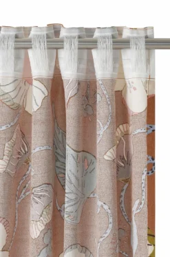 Ellos Home Multibåndsgardin Hilma 2-pak Kobberbrun Clearance