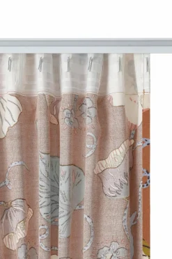 Ellos Home Multibåndsgardin Hilma 2-pak Kobberbrun Clearance