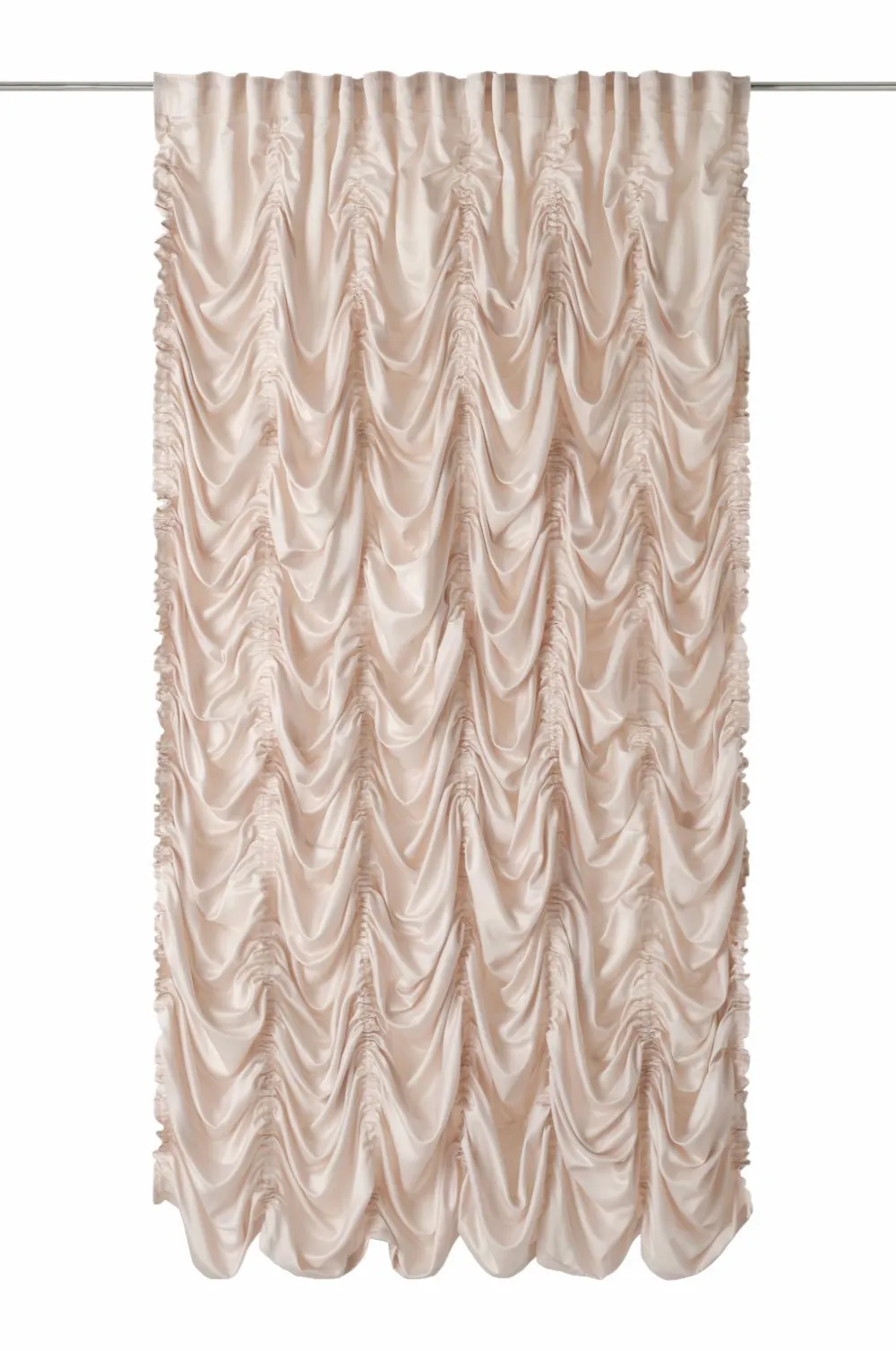 Ellos Home Multibåndsgardin Susanne Wrincle Wide ekstra bred 1-pak Varm grå Online