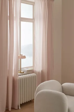 Ellos Gardinlængder Med Rynkebånd>Home Multibåndsgardin Ilona 2-pak Rosa