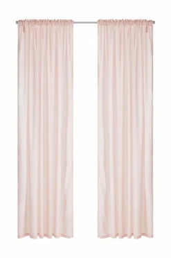 Ellos Gardinlængder Med Rynkebånd>Home Multibåndsgardin Ilona 2-pak Rosa