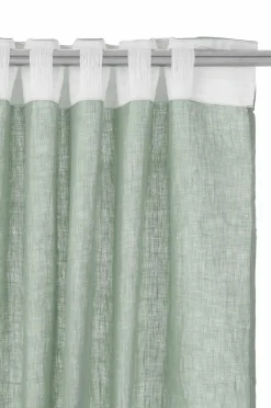 Ellos Home Multibåndslængde Malva 2-pak i 100% hør Mineral gray Clearance