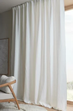 Ellos Home Multibåndslængde Malva Wide ekstra bred, 1 stk. i 100% hør Mat hvid hvid New