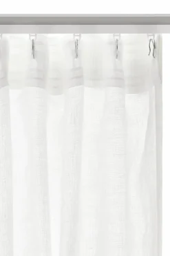 Ellos Home Multibåndslængde Malva Wide ekstra bred, 1 stk. i 100% hør Mat hvid hvid New