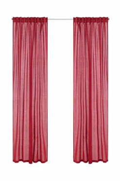 Ellos Julegardiner|Persienner>Home Multibåndsgardin Lovisa 2-pak Rød