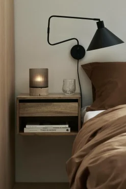 Ellos Borde>Home Natbord/opbevaringshylde Cilla Natur